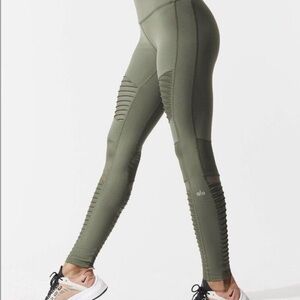 Alo Moto Leggings Size Small